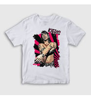 Presmono Unisex Çocuk Beyaz Kiedis Red Hot Chili Peppers T-Shirt 107247tt