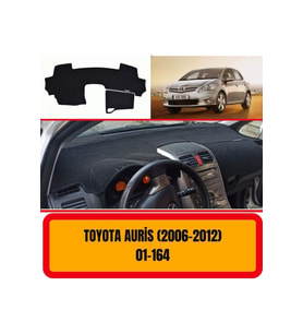 Toyota Auris 2006-2012 Ön Örtüsü Göğüs Panel Torpido Koruma Koruyucu Kılıfı Halısı Yedek Parça