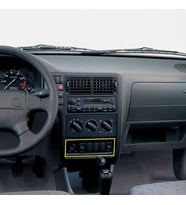 VW Polo Classic 1996-99 Torpido Ön Konsol Cam Düğme Yuvası 6K0857061B
