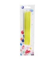 Mum pastel 15 cm sarı pk:10-