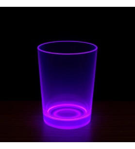 Partyglow Neon Mor Bardak 8.5 X 10.5 Cm
