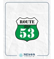 56 Rize Sticker 10x10 cmRenkli Sticker