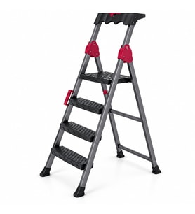 3+1 BASAMAKLI METAL MERDİVEN 150KG.TAŞIMA (5343)