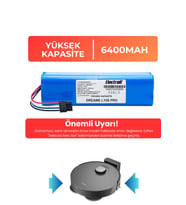 Dreame L10S Pro Robot Süpürge Bataryası (YÜKSEK KAPASİTE) 6400mAh Robot Süpürge Pil