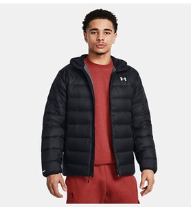 Under Armour Legend Down Hooded Jacket Siyah Erkek Mont 1385837-001
