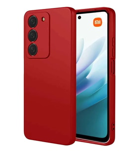Redmi 15 4G First Silikon - Kırmızı