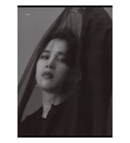 Jimin Gölge Estetiği Tablo Ahşap Poster Dekoratif Kod2544