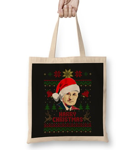 Harry S Truman Harry Christmas 01 Bez Çanta Uzun Saplı