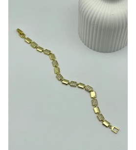 Xuping Ymz Gold Kare Taşlı Küpe - 25-ymzb49