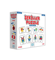 Games Akıllı Şekiller Puzzle 55 Kart 5114