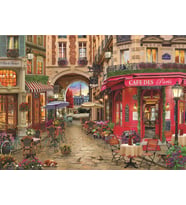 Anatolian 1000 Parça Paris Cafe Puzzle - David Maclean