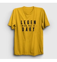 Presmono Unisex Sarı Legendary How I Met Your Mother T-Shirt 194848tt (Sarı)