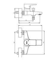 ECA Dalia Banyo Bataryası 102102488 (Krom)