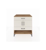 Kronos Şifonyer 2 Raflı 2 Çekmeceli 2 Kapaklı 88x59x96 Çam-Aytaşı