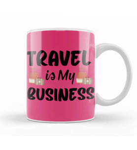 Funny Travel Gift Design lover Trippin Wanderlust Journey Adventurer Vacation Kupa Bardak Porselen