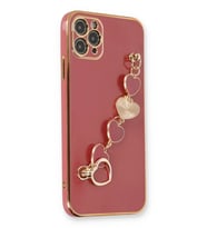 Durukar® iPhone 11 Pro Kılıf Esila Silikon - Kırmızı