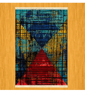 3D Efektli Modern 200 x 300 İpek Halı