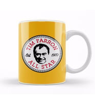 Tim Farron All Star Converse Logo Kupa Bardak Porselen