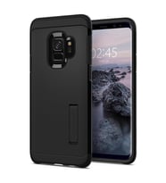 Spigen Galaxy S9 ile Uyumlu Kılıf Tough Armor Black
