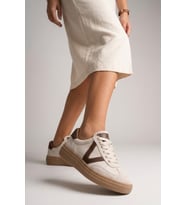 Beety 26BY227.170 Kadın Hakiki Deri Klasik Sneaker Bej