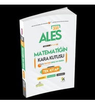 2023 ALES Matematiğin Kara Kutusu TEK KİTAP Dijital Çözümlü Konu Özetli ÖSYM Çık