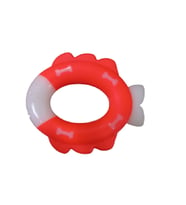 Balık Kemik Pembe 15 cm (Turuncu)