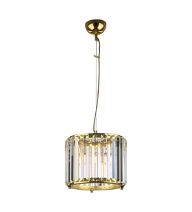 Avize Çarşısı Luce Gold Renkli, Taşlı, Tekli Sarkıt Avize, BS.7428-58-25