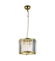 Avize Çarşısı Luce Gold Renkli, Taşlı, Tekli Sarkıt Avize, BS.7428-58-25