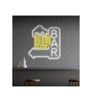 BAR Yazılı ve Şekilli Neon Tabela