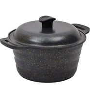 Nurgaz granit Döküm Kamp Tenceresi 24 cm Ng 179 (Karışık)