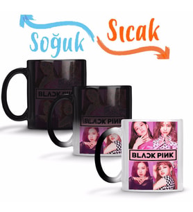 Blackpink 002 Sihirli Kupa Bardak Porselen