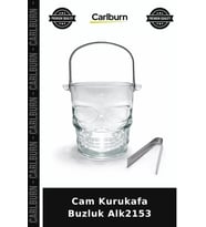 Özel Üretim Parti Bar Dekoratif Eğlenceli Cam Kurukafa Buzluk