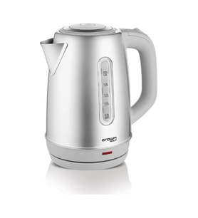 Crown Crw-7211 Paslanmaz Su Isıtıcı - Çelik Kettle Çelik - 1.8 Lt. (Gri)
