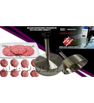 GERÇEK PASLANMAZDAN İMAL KÖFTE PRESİ,HAMBURGER KÖFTE YAPMA KALIP PRESİ 14 CM 140 - 200 GRAM (ALFA PASLANMAZ ÜRETİMİ GARANTİLİ) ALF007