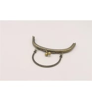 Çanta Klips Saplı - 16 cm Bronz