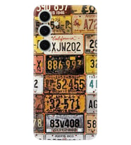 Samsung Galaxy S24 FE Kılıf Boutique Baskılı Resimli Yeni Plakalar Pcode -099