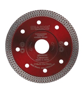 Fixonic Eratool ERA50095 115mm Hassas İnce Dantelli Elmas Testere (Kırmızı)