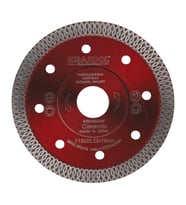 Fixonic Eratool ERA50095 115mm Hassas İnce Dantelli Elmas Testere (Kırmızı)
