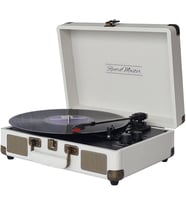 Master ST14012 Retro Pikap - Kum Beyazı - Bluetooth ve Şarj Özellikli - Tüm Plakları Çalabilme