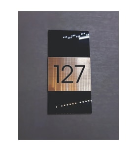 Luxury Copper Serisi Kapı Numarası