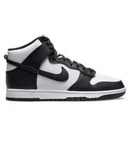 Nike Dunk Hıgh Retro Leather Unisex Shoes Hakiki Deri Günlük Spor Ayakkabı Beyaz Siyah