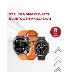 Mey İthalat® Toza ve Suya Dayanıklı Unisex Akıllı Saat Renkli Ekran Mikrofonlu Model
