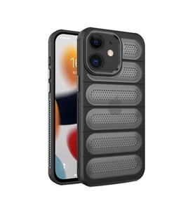 İPhone 11 Uyumlu Siyah Renk Hava Akışlı Maxi Kılıf