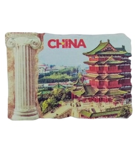 Çin Temalı Sütun Magnet (Karışık)