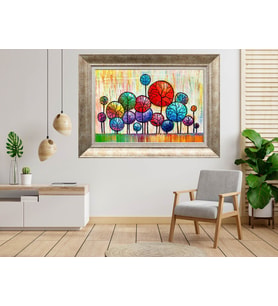 Gümüş Çerçeveli Tablo nb2123