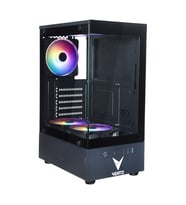 VENTO VG2803F 650W Siyah Temper Camlı Mid Tower ATX Kasa