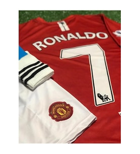 Manchester/united Moskova 2008 Sezonu Cristiano Ronaldo Çocuk Forması 4'lü Set (KISA-RED)