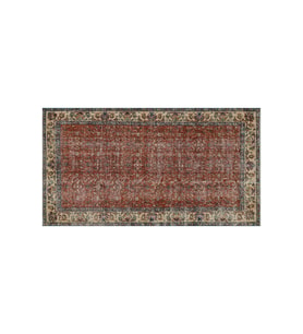 Yün&Pamuk El Yapımı Halı 116x216 cm 9589