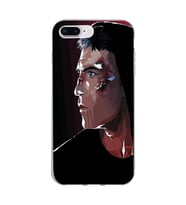 Iphone 7 PLUS - 8 PLUS Uyumlu Punisher Tasarımlı Şeffaf Telefon Kılıfı