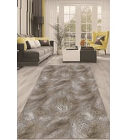 Dijital Kaymaz Taban Yıkanabilir Modern Renkli Salon Halısı Mutfak Halısı Yolluk ND-HT-826 (Çok Renkli)